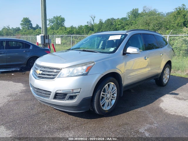 Chevrolet Traverse 1lt 2015 1GNKRGKD6FJ262882 Image 2