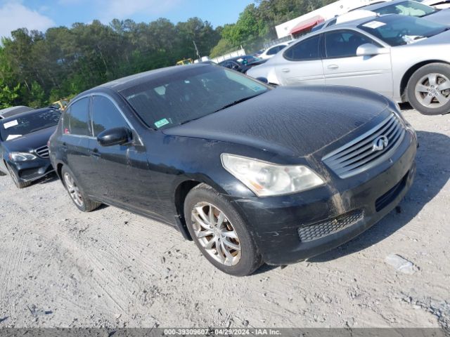 Auction sale of the 2007 Infiniti G35x, vin: JNKBV61F47M810507, lot number: 39309607