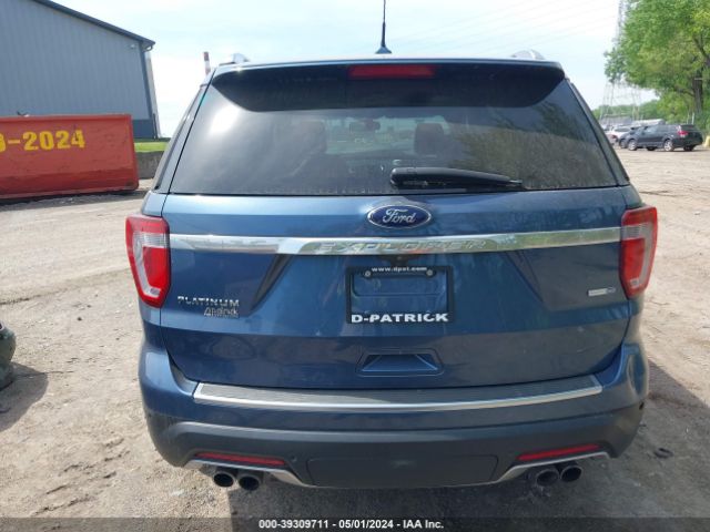 1FM5K8HT1JGA34949 Ford Explorer Platinum