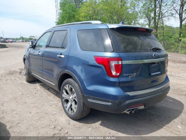 1FM5K8HT1JGA34949 Ford Explorer Platinum