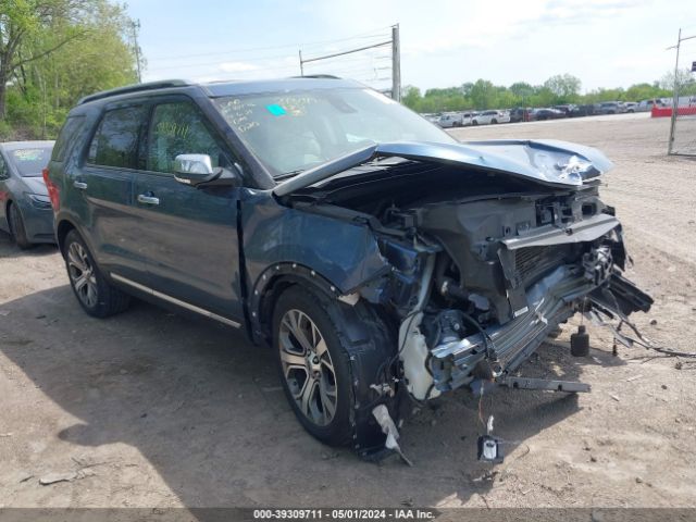 1FM5K8HT1JGA34949 Ford Explorer Platinum