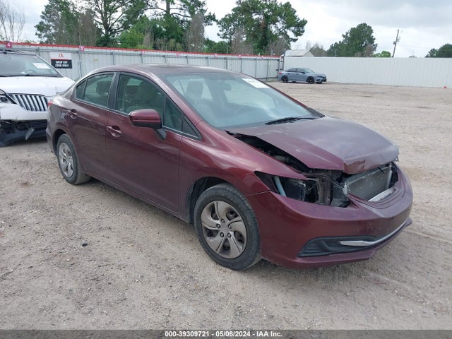 Honda Civic Lx 2014 19XFB2F56EE022814 Image 1