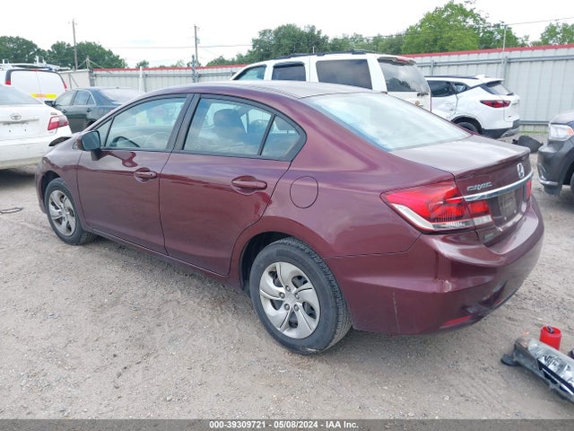 Honda Civic Lx 2014 19XFB2F56EE022814 Image 3