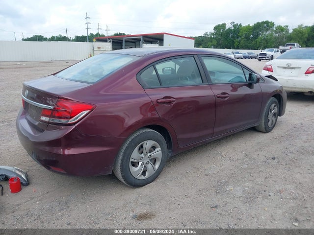 Honda Civic Lx 2014 19XFB2F56EE022814 Image 4