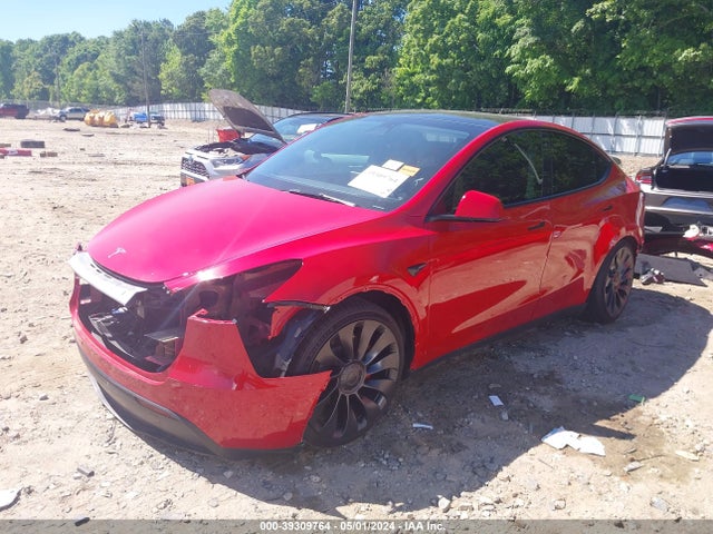 7SAYGDEF2PF744359 Tesla Model Y Awd/performance Dual Motor All-wheel Drive