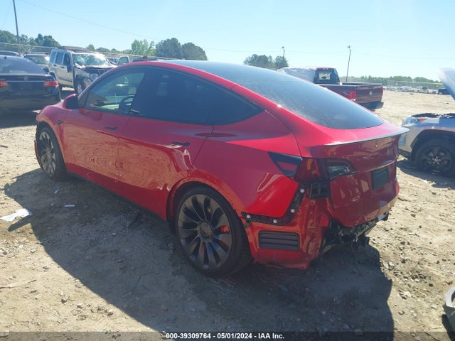 7SAYGDEF2PF744359 Tesla Model Y Awd/performance Dual Motor All-wheel Drive
