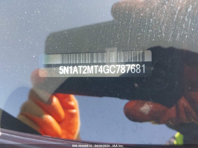 Nissan ROGUE SV 2016 5N1AT2MT4GC787681 Image 9