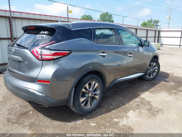 Nissan MURANO SL 2015 5N1AZ2MGXFN219665 Image 4