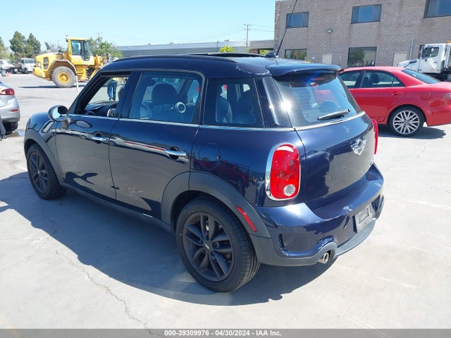 2011 MINI COOPER S COUNTRYMAN WMWZC3C58BWM25695 Photo 2
