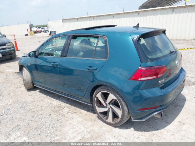 3VW547AU5JM293183 Volkswagen Golf Gti 2.0t Autobahn/2.0t S/2.0t Se