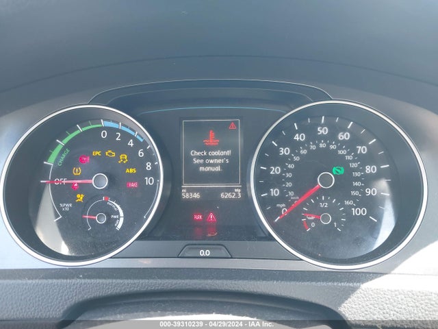 WVWKP7AU5GW913021 Volkswagen E-golf Se