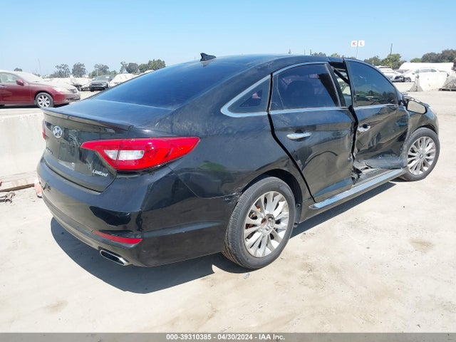 Hyundai Sonata Limited 2015 5NPE34AF3FH011058 Image 4