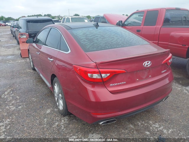 Hyundai Sonata Limited 2015 5NPE34AF8FH053791 Image 3
