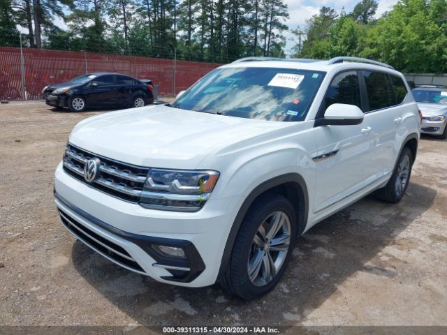 1V2SR2CA6KC594821 Volkswagen Atlas 3.6l V6 Sel R-line