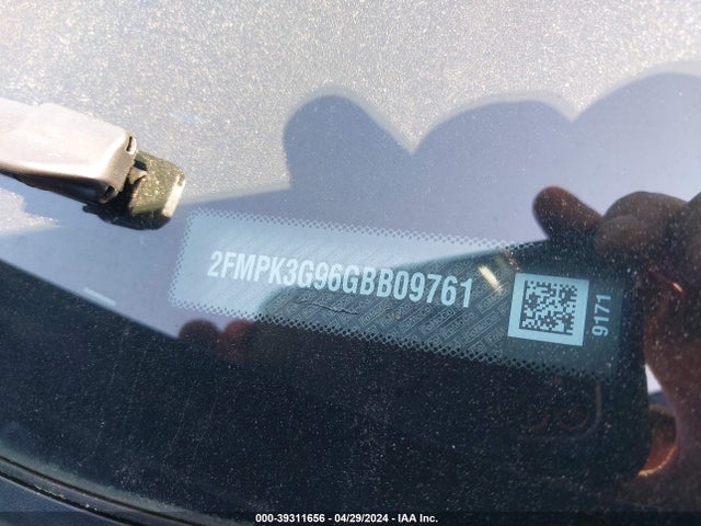 Ford EDGE SE 2016 2FMPK3G96GBB09761 Image 9