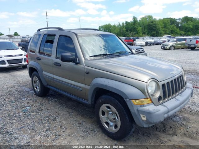 Auction sale of the 2006 Jeep Liberty Sport, vin: 1J4GK48K06W106048, lot number: 39311666
