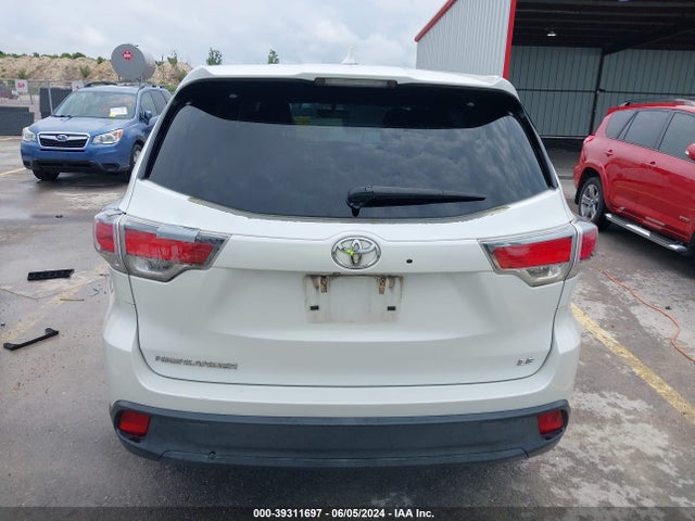 Toyota Highlander Le/le Plus 2015 5TDZKRFH3FS068513 Image 16