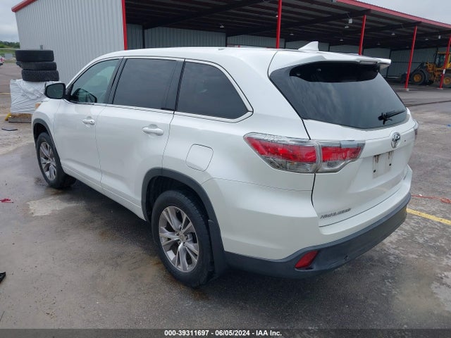 Toyota Highlander Le/le Plus 2015 5TDZKRFH3FS068513 Image 3