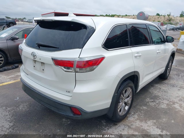 Toyota Highlander Le/le Plus 2015 5TDZKRFH3FS068513 Image 4