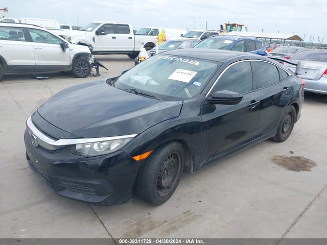 Honda Civic Lx 2017 19XFC2F58HE040345 Image 2