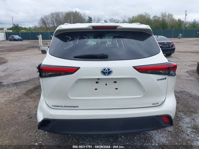 Toyota Highlander Hybrid Xle 2020 5TDGBRCH2LS511340 Image 17