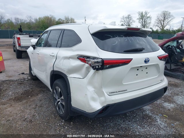 Toyota Highlander Hybrid Xle 2020 5TDGBRCH2LS511340 Image 3