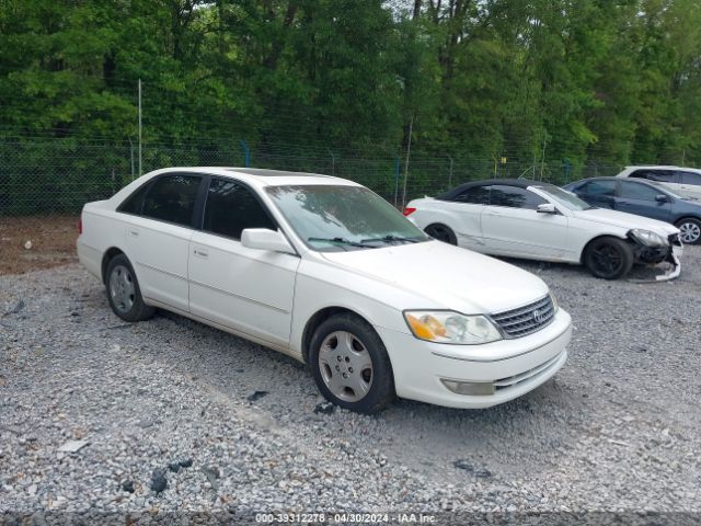 Auction sale of the 2003 Toyota Avalon Xls, vin: 4T1BF28B13U300762, lot number: 39312278
