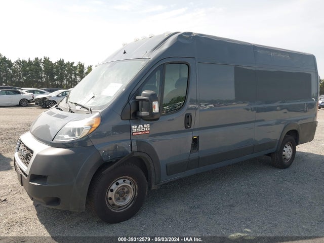 3C6URVJG1KE556156 RAM Promaster 3500 Cargo Van High Roof 159 Wb Ext