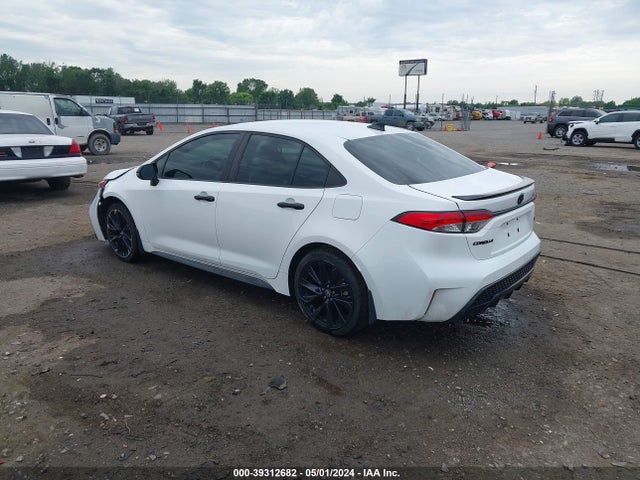 Toyota Corolla Se Nightshade Edition 2020 5YFS4RCE3LP044383 Image 3