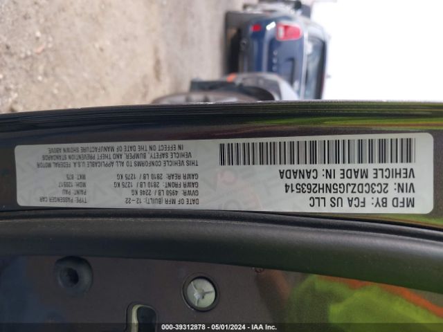2C3CDZJG5NH263514 Dodge Challenger Gt