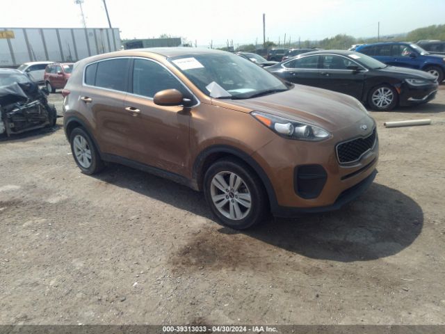 39313033 :رقم المزاد ، KNDPM3AC1H7096348 vin ، 2017 Kia Sportage Lx مزاد بيع