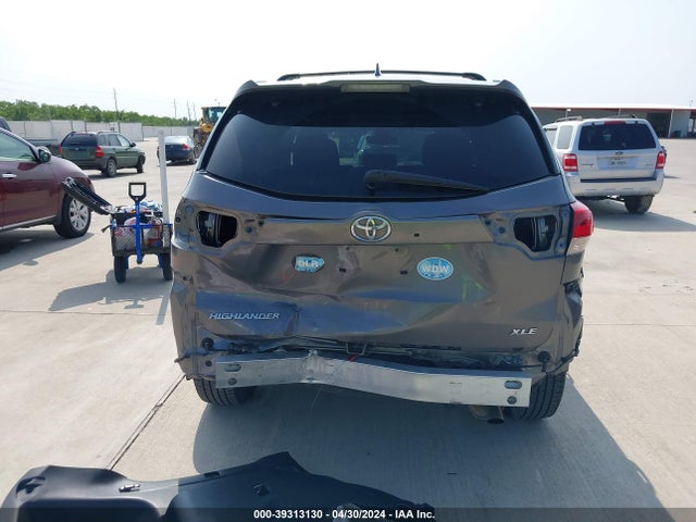 Toyota Highlander Xle 2017 5TDKZRFH1HS520961 Image 16
