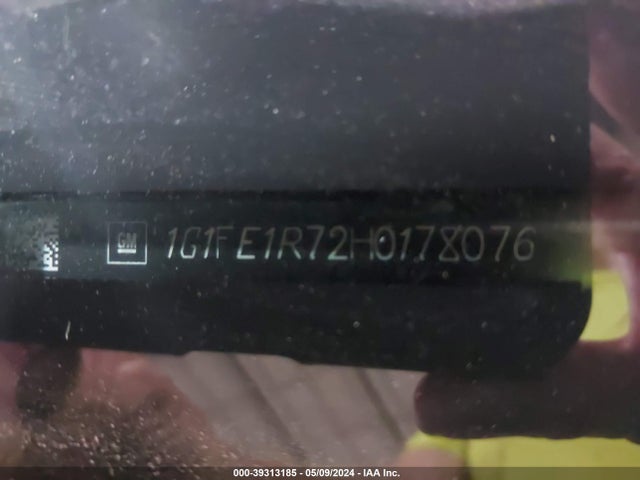 39313185 :رقم المزاد ، 1G1FE1R72H0178076 vin ، 2017 Chevrolet Camaro 1ss مزاد بيع