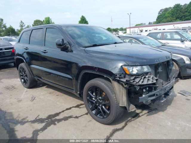 2018 Jeep Grand Cherokee Altitude 4x4 მანქანა იყიდება აუქციონზე, vin: 1C4RJFAG3JC368921, აუქციონის ნომერი: 39313321