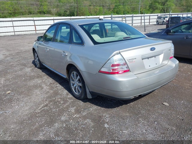 2008 Ford Taurus Sel მანქანა იყიდება აუქციონზე, vin: 1FAHP24W18G184527, აუქციონის ნომერი: 39313357