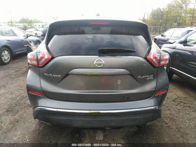 5N1AZ2MH2FN287290 Nissan Murano Platinum