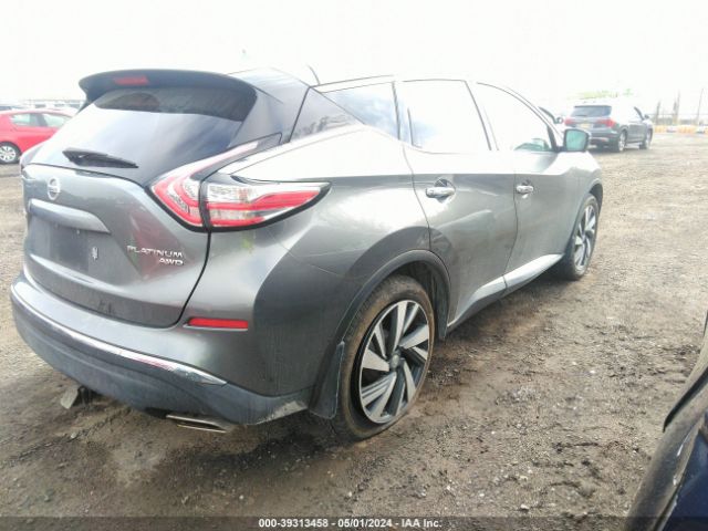 5N1AZ2MH2FN287290 Nissan Murano Platinum