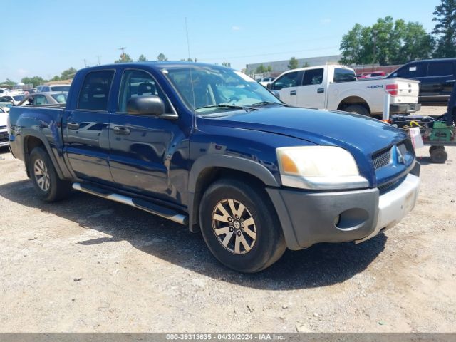 Auction sale of the 2006 Mitsubishi Raider Duro Cross V8, vin: 1Z7HC38N16S563300, lot number: 39313635