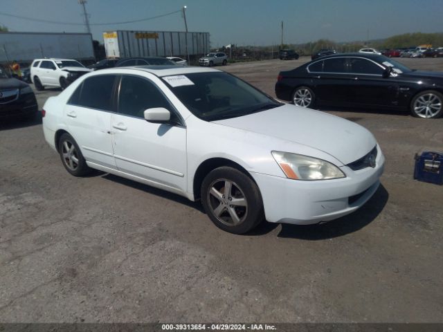 Auction sale of the 2005 Honda Accord 2.4 Ex, vin: 1HGCM567X5A055187, lot number: 39313654