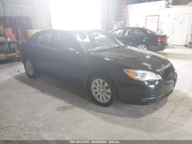 Auction sale of the 2014 Chrysler 200 Lx, vin: 1C3CCBABXEN127448, lot number: 39313780