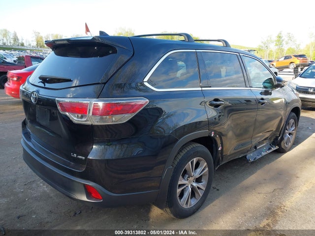 Toyota Highlander Le Plus V6 2015 5TDBKRFH2FS117346 Image 4
