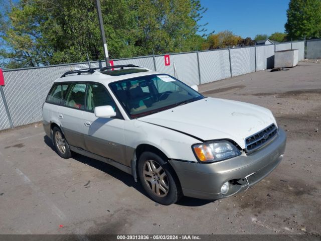 Auction sale of the 2000 Subaru Outback Limited, vin: 4S3BH6867Y7634437, lot number: 39313836