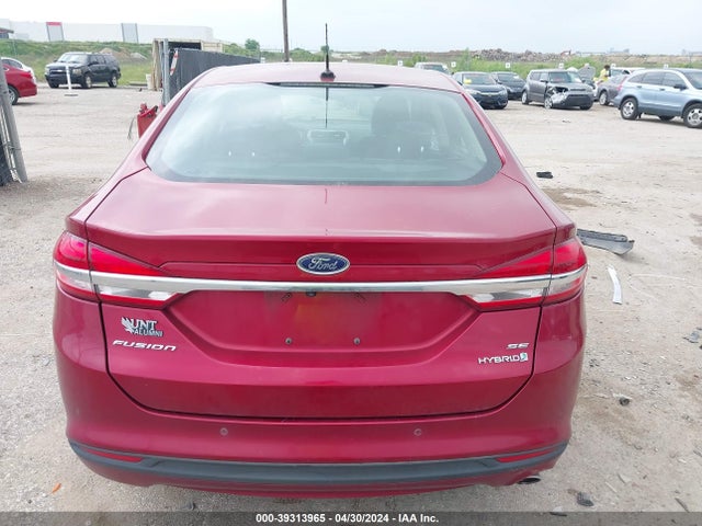 Ford Fusion Hybrid Se 2018 3FA6P0LU4JR160989 Image 16