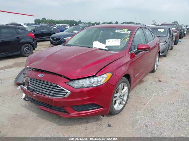 Ford Fusion Hybrid Se 2018 3FA6P0LU4JR160989 Image 2