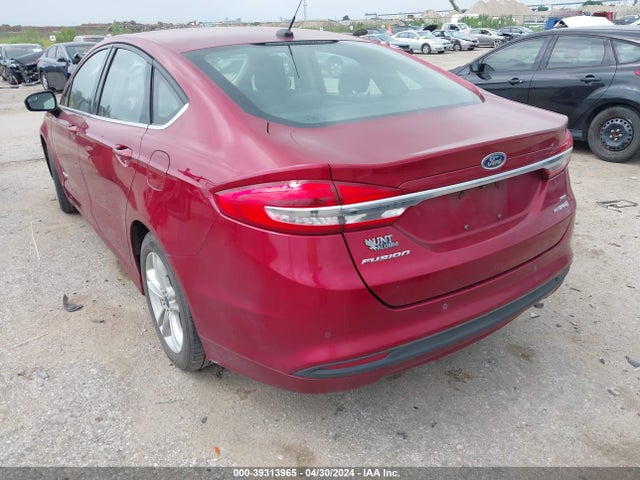 Ford Fusion Hybrid Se 2018 3FA6P0LU4JR160989 Image 3