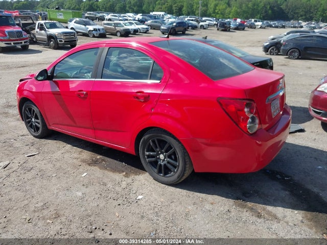 Chevrolet Sonic Lt Auto 2014 1G1JC5SB8E4229493 Image 14