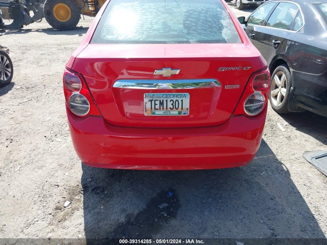 Chevrolet Sonic Lt Auto 2014 1G1JC5SB8E4229493 Image 16