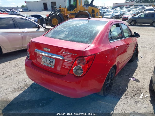 Chevrolet Sonic Lt Auto 2014 1G1JC5SB8E4229493 Image 4