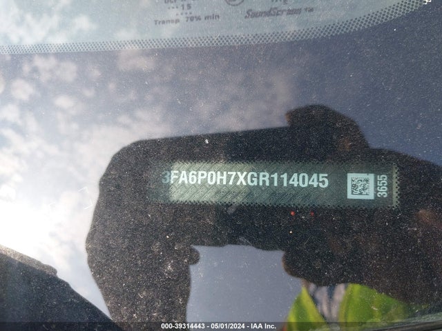 Ford FUSION SE 2016 3FA6P0H7XGR114045 Image 12