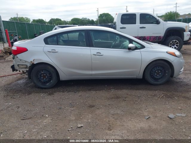 KNAFK4A67G5522536 KIA FORTE LX